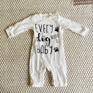 Every Dog Needs A Baby Romper/onesie